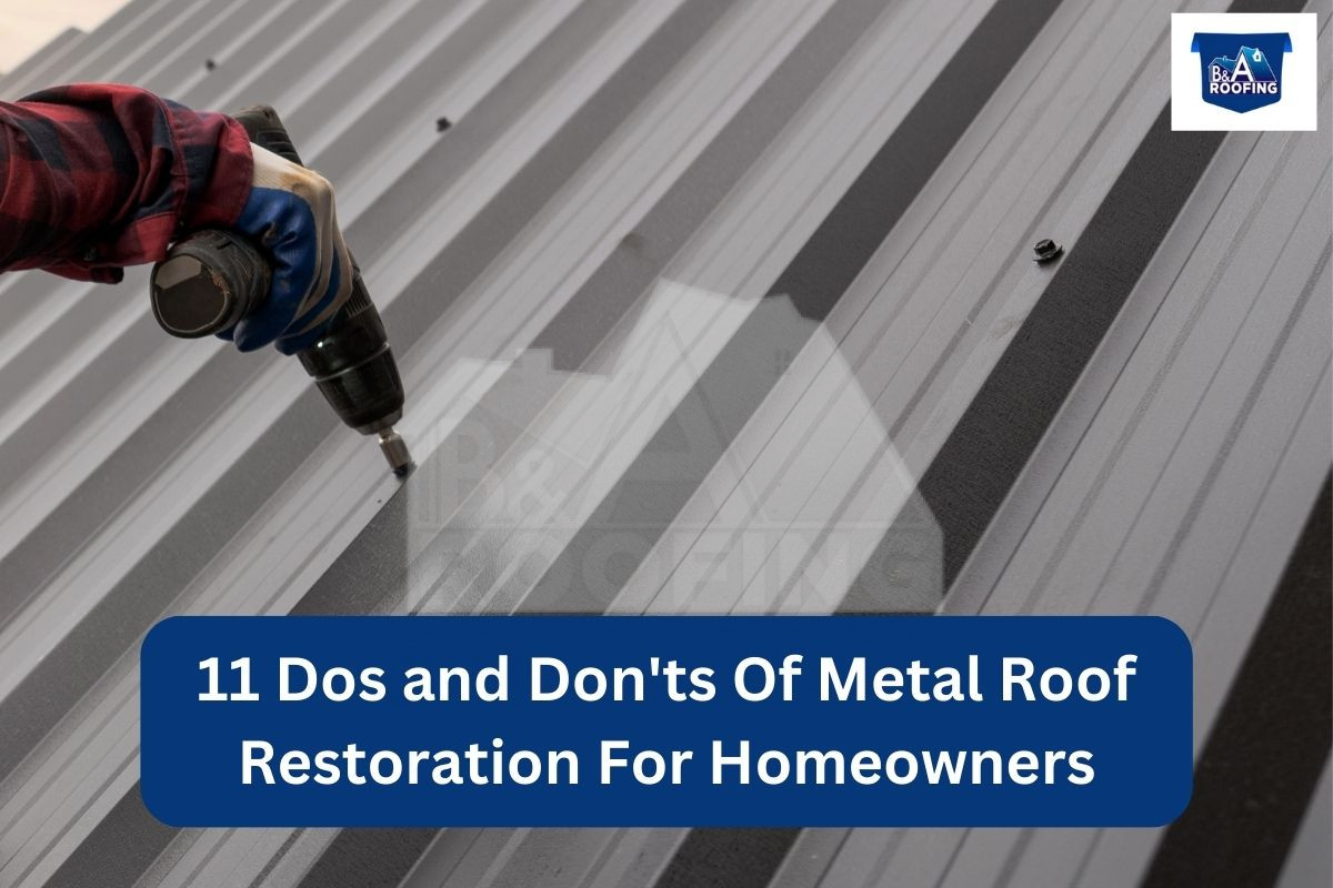 metal roof restoration