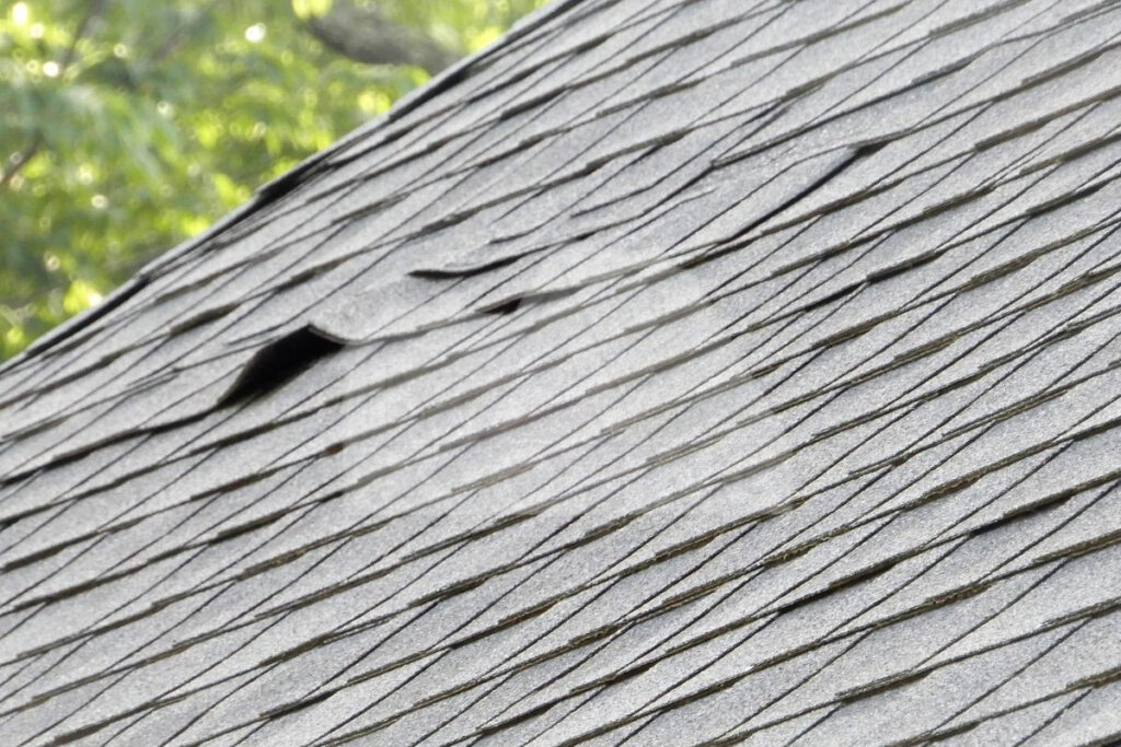 Roof Shingles Buckling