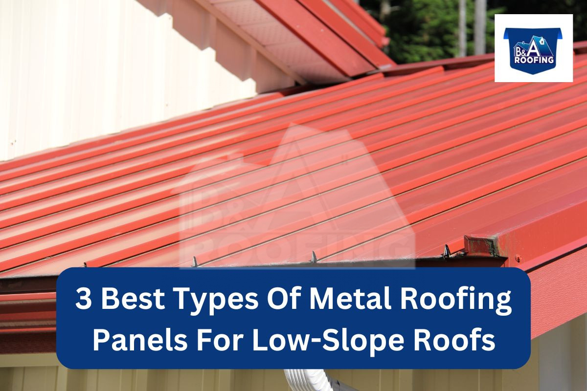 Metal Roofing for Low Slope Roofs