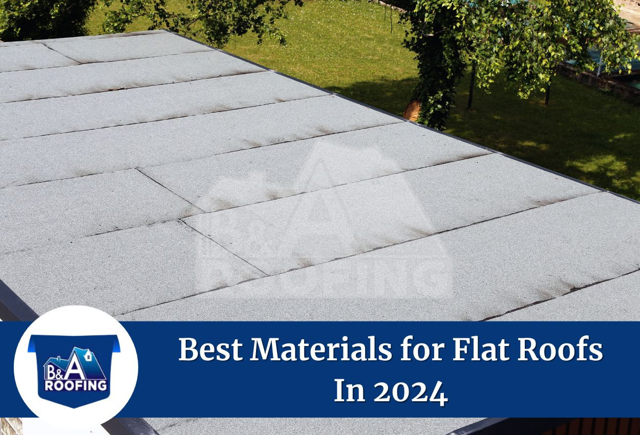 flat roof materials