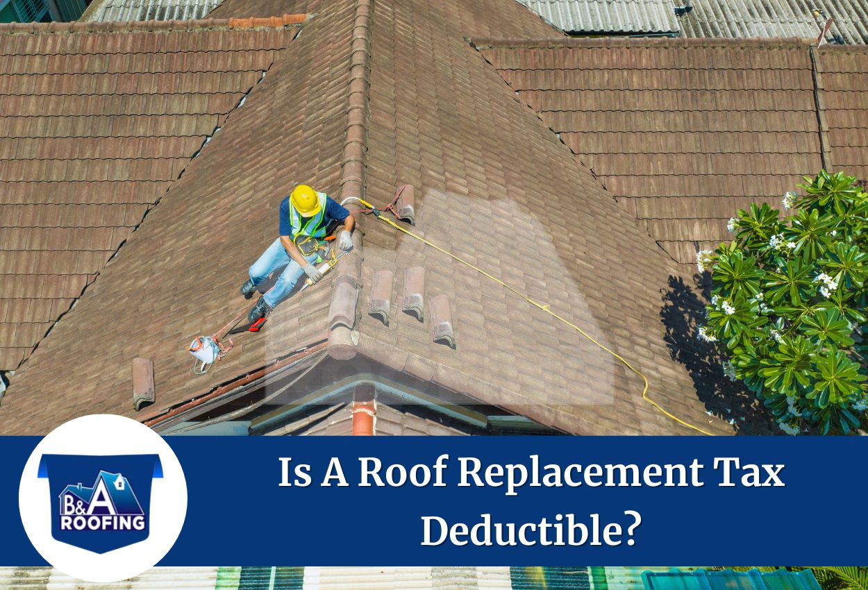 Is a roof replacement tax deductible?